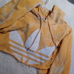 Adidas cropped hoodie